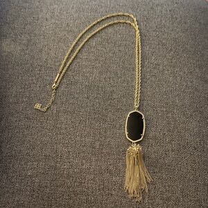 Kendra Scott Gold Long Pendant Necklace